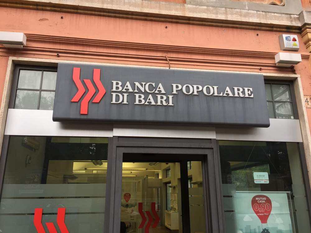 Banca Popolare di Bari: sospesa la multa della Consob